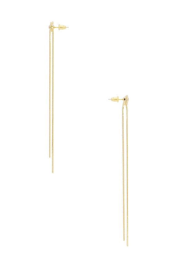 view 2 of 2 BOUCLES D'OREILLES JUDIE in Gold