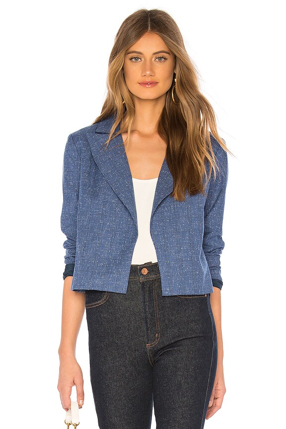 view 2 of 5 Alaina Blazer in Cobalt