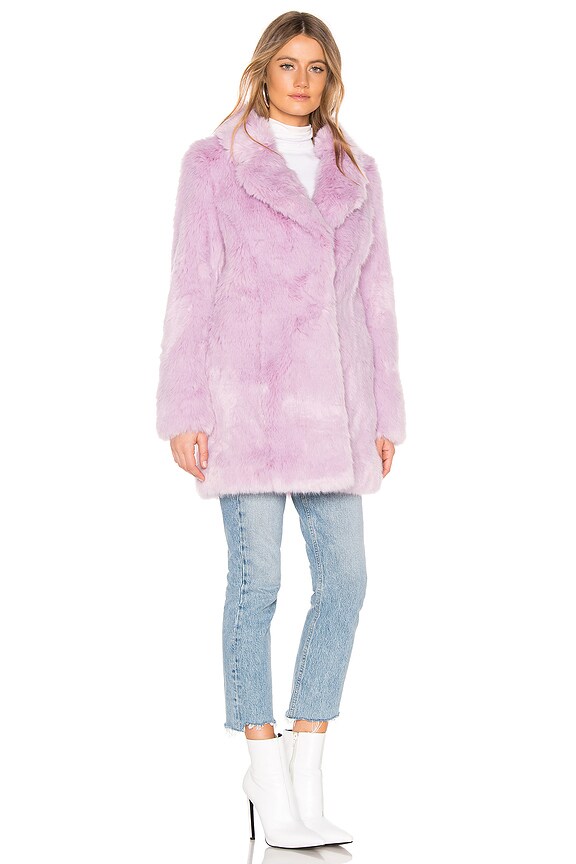 view 2 of 3 Tillie Coat in Lilac