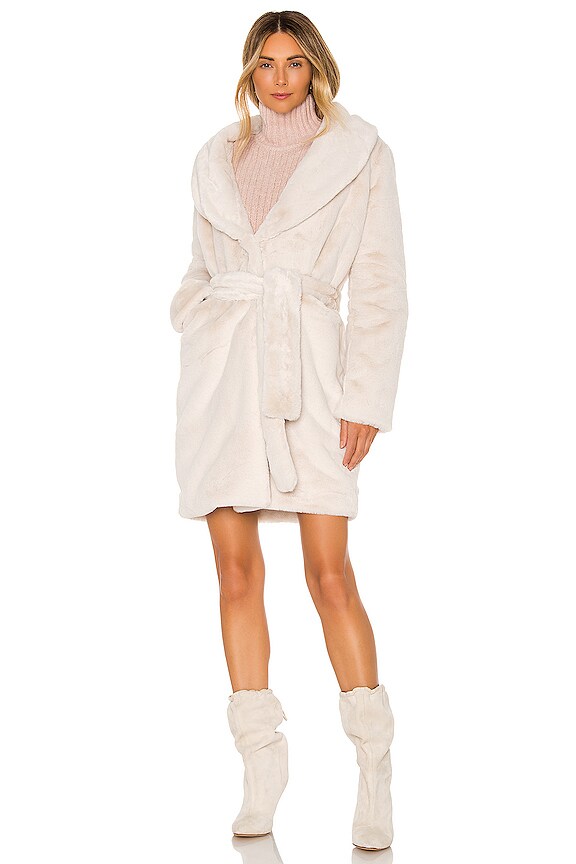 view 2 of 4 ABRIGO DONNA in Creamy White