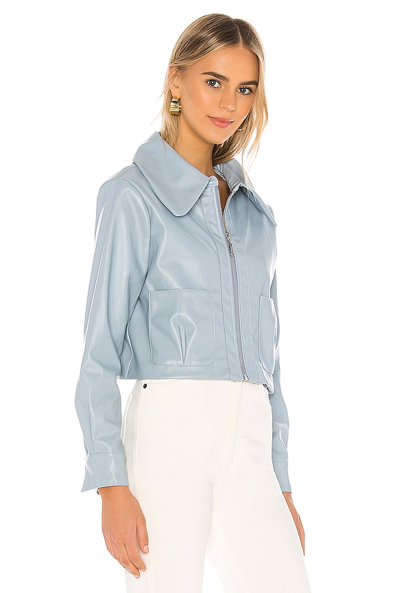 view 2 of 4 BLOUSON LYNN in Dusty Blue