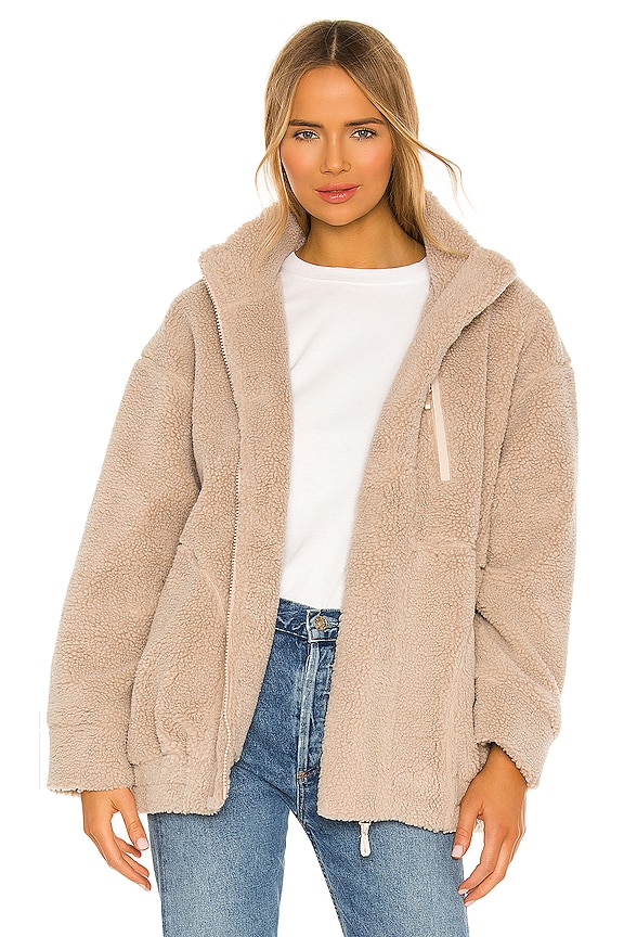 view 1 of 5 Zip Front Jacket in Beige