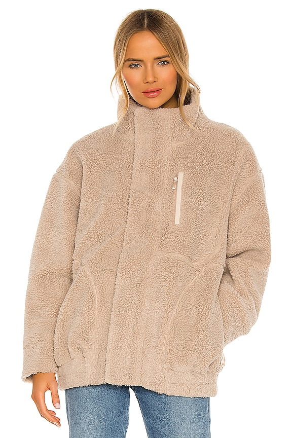 view 2 of 5 Zip Front Jacket in Beige