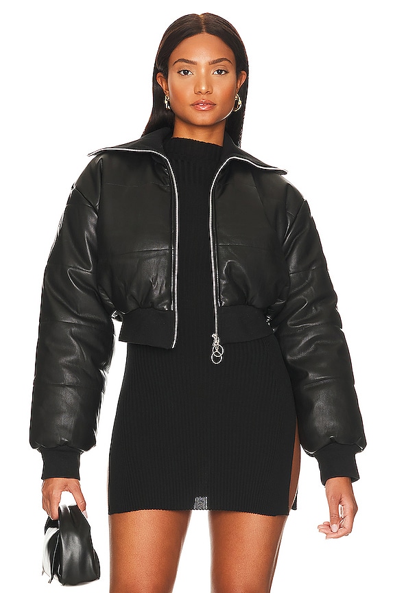 view 1 of 4 Nikki Puffer Jacket in Black