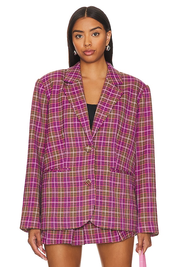 view 2 of 5 Heather Blazer in Houndstooth Multi