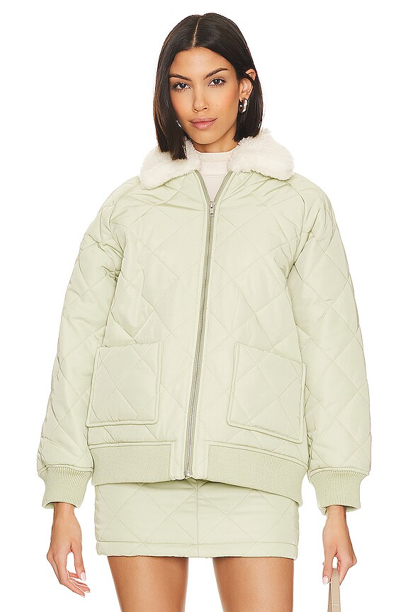 view 2 of 5 CHAQUETA EVIE in Sage Green