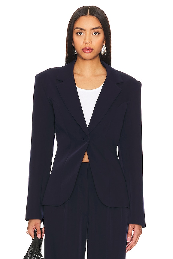 view 2 of 5 x Rachel Colette Blazer in Navy Blue