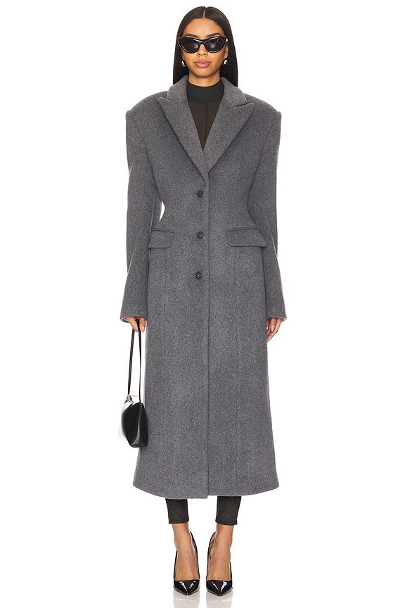 view 2 of 4 Ellie Coat in Grey