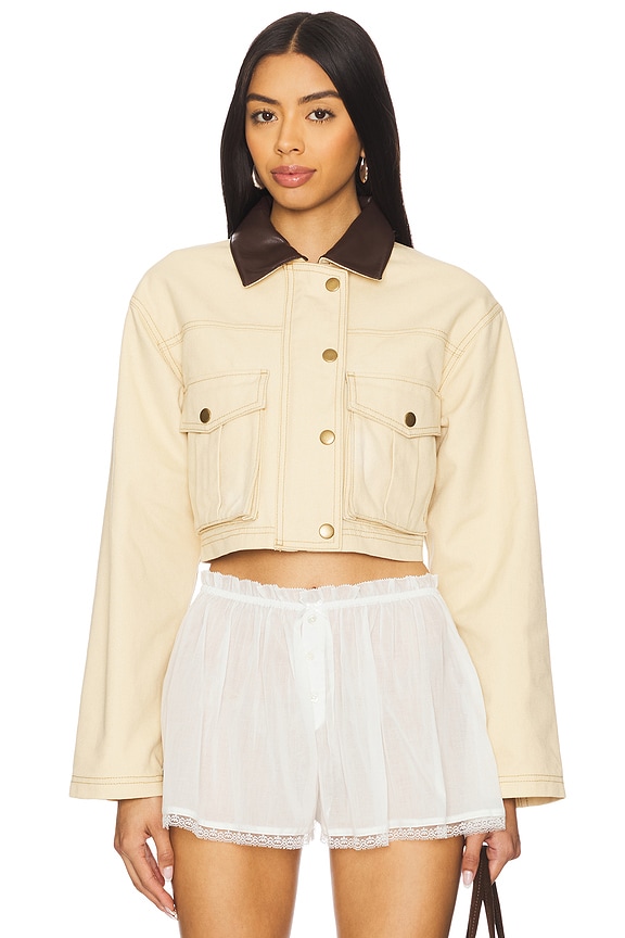 view 2 of 5 Tess Jacket in Tan