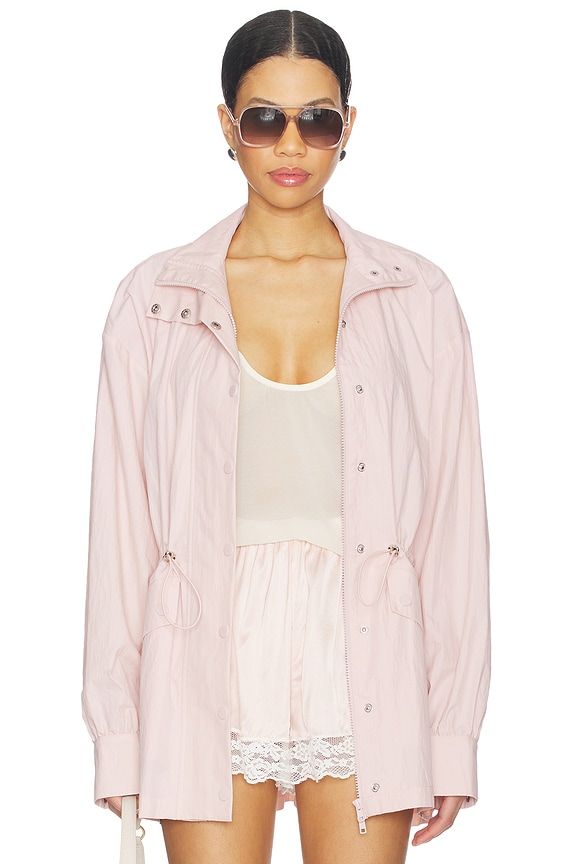 view 2 of 5 Carie Jacket in Baby Pink