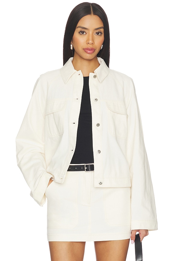 view 1 of 5 BLOUSON ANNIKA in Cream