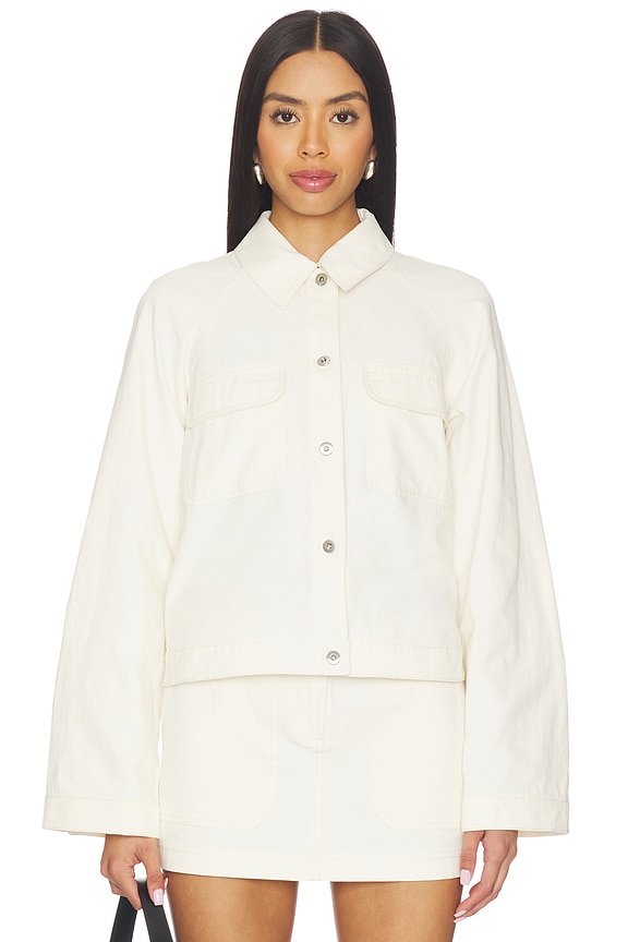 view 2 of 5 BLOUSON ANNIKA in Cream