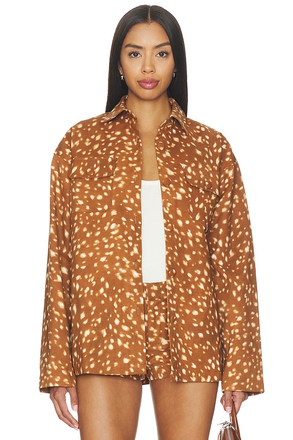view 2 of 6 Jocelyn Jacket in Bambi Brown