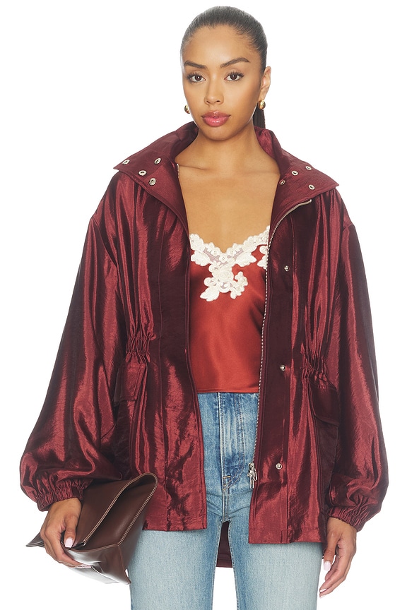 view 2 of 5 CHAQUETA DEBORAH  in Wine