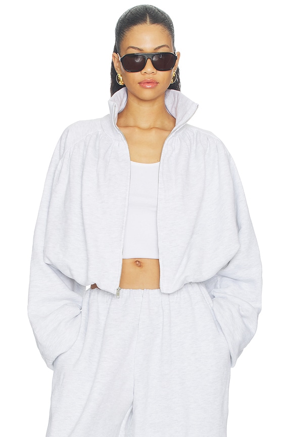view 2 of 5 Romee Fleece Jacket in Grey