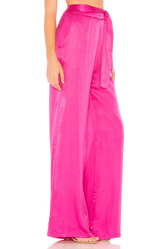 view 2 of 4 Ariana Pant in Hot Magenta
