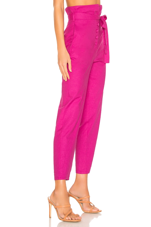 view 2 of 4 Calvin Pant in Magenta