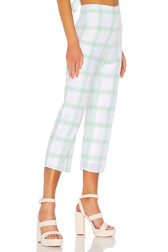 view 2 of 4 Peggy Pant in Green Plaid