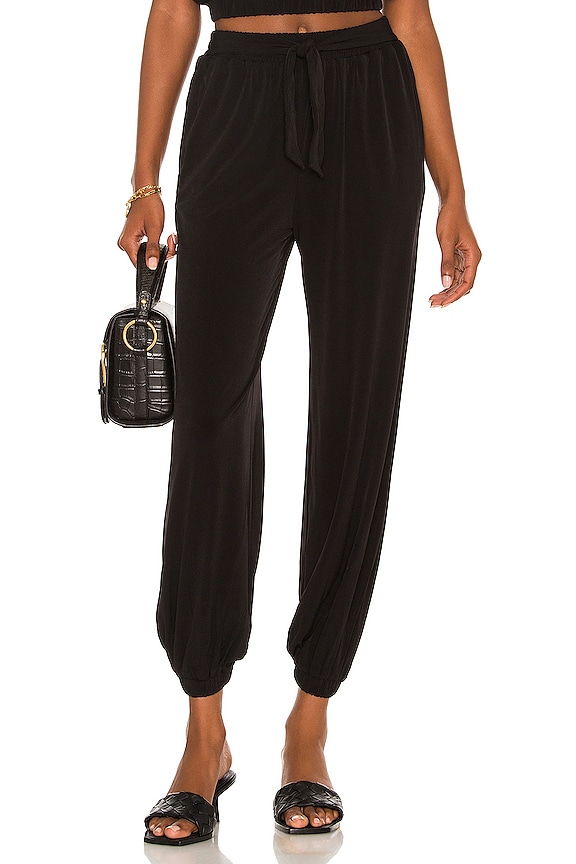 Lovers and Friends Kristen Jogger Pant in Black | REVOLVE