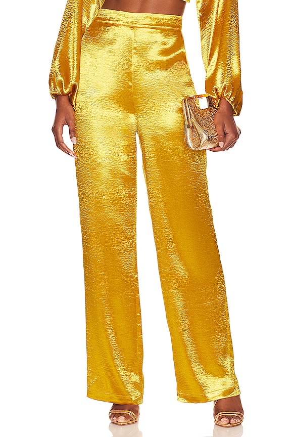 view 1 of 4 Britt Pant in Prosecco Gold