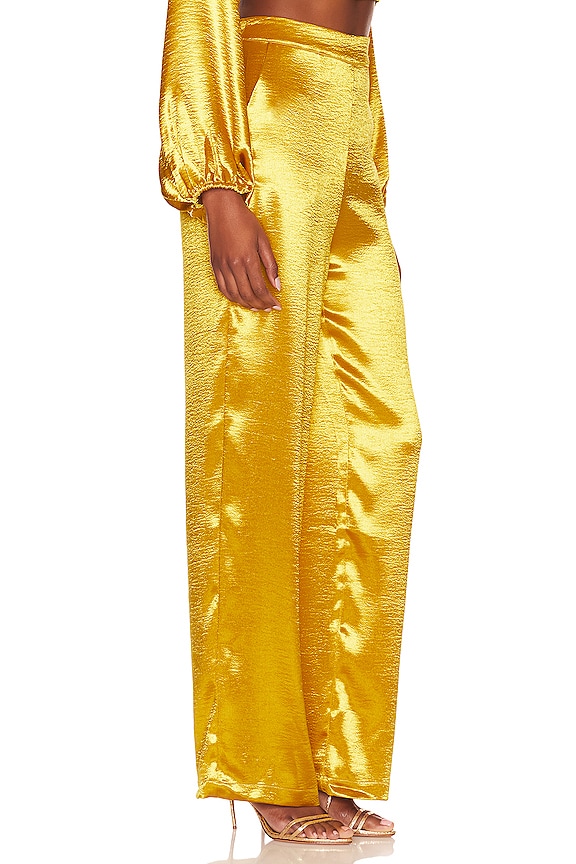 view 2 of 4 Britt Pant in Prosecco Gold