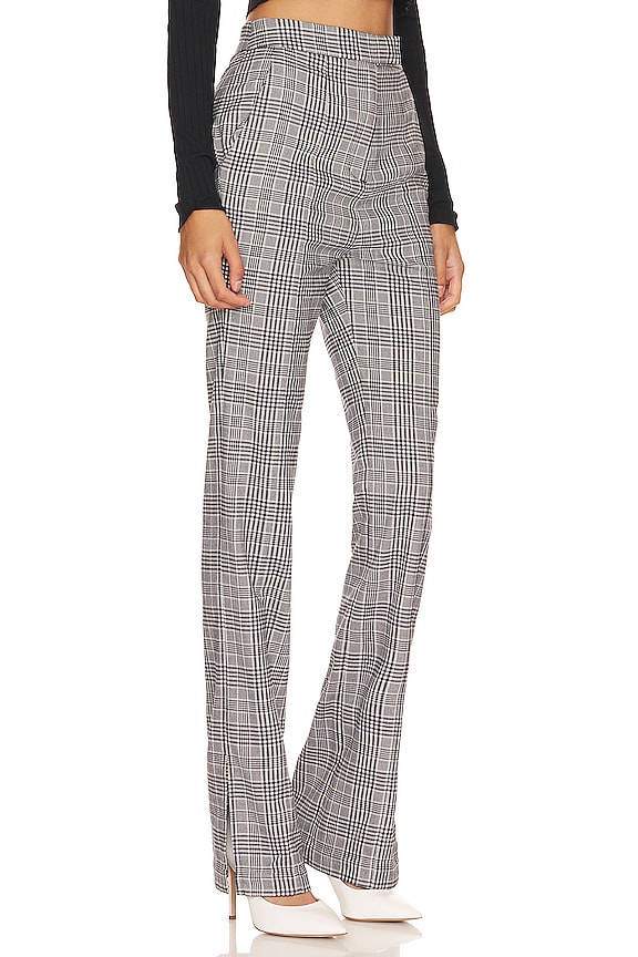 view 2 of 5 Patton Pant in Black White Check