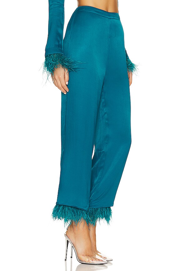 view 2 of 4 БРЮКИ TRISH in Deep Cyan