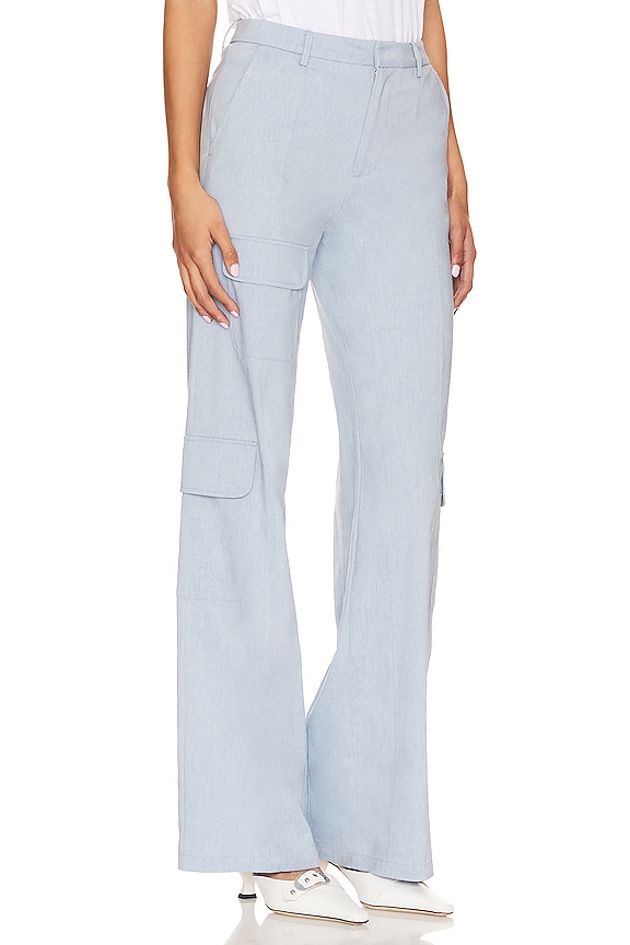 view 2 of 5 PANTALÓN CARGO ARDEN in Chambray Blue