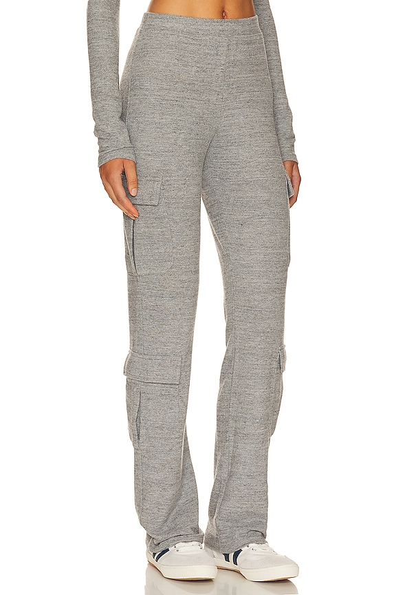 view 2 of 4 Bari Cargo Pant in Heather Grey
