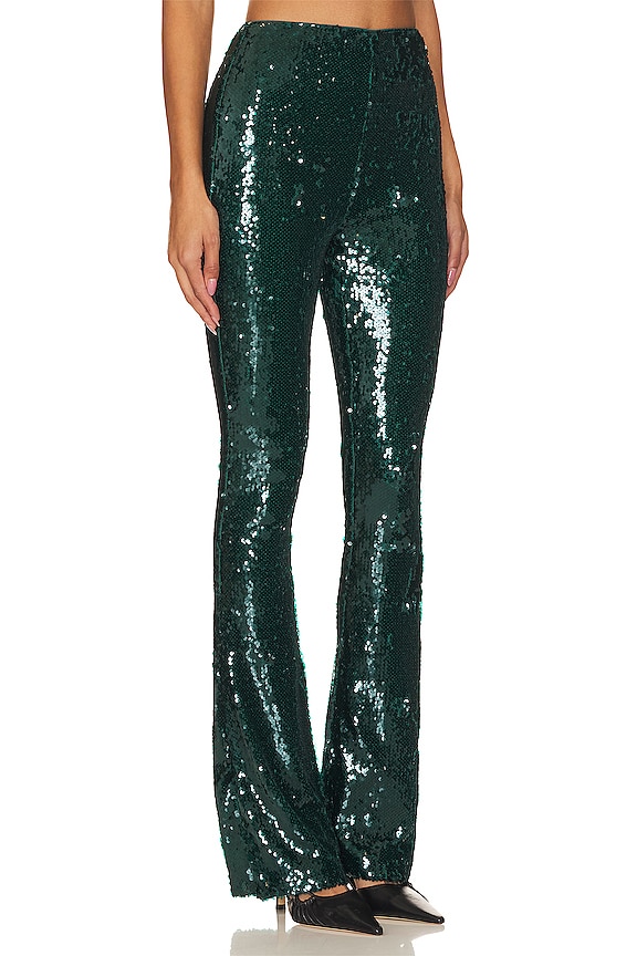 view 2 of 5 PANTALON CAMRYN in Teal Green