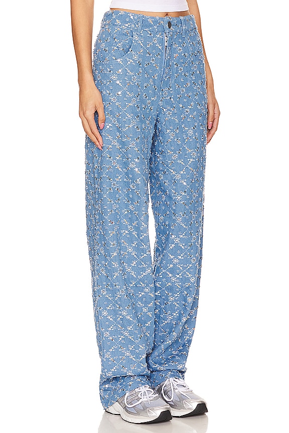 view 2 of 5 PANTALON BERNER in Denim Blue