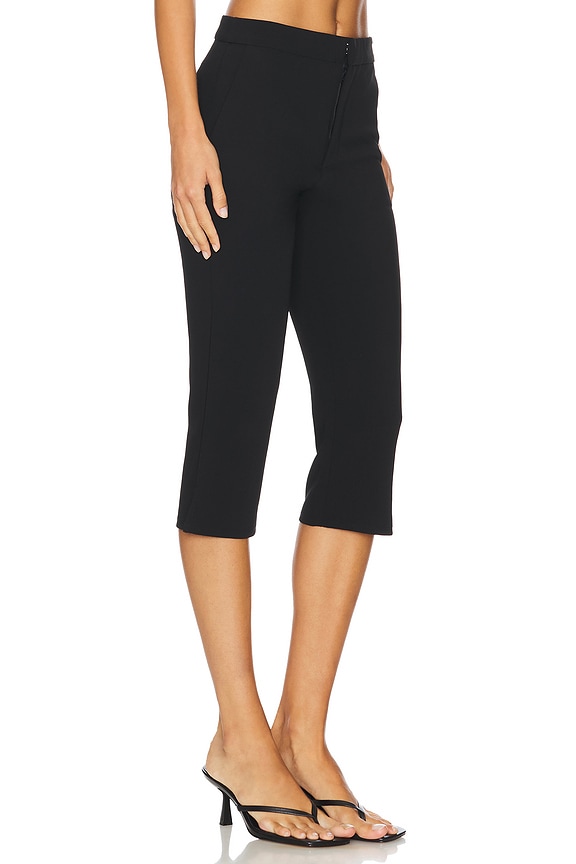 view 2 of 6 GRACE CROPPED パンツ in Black