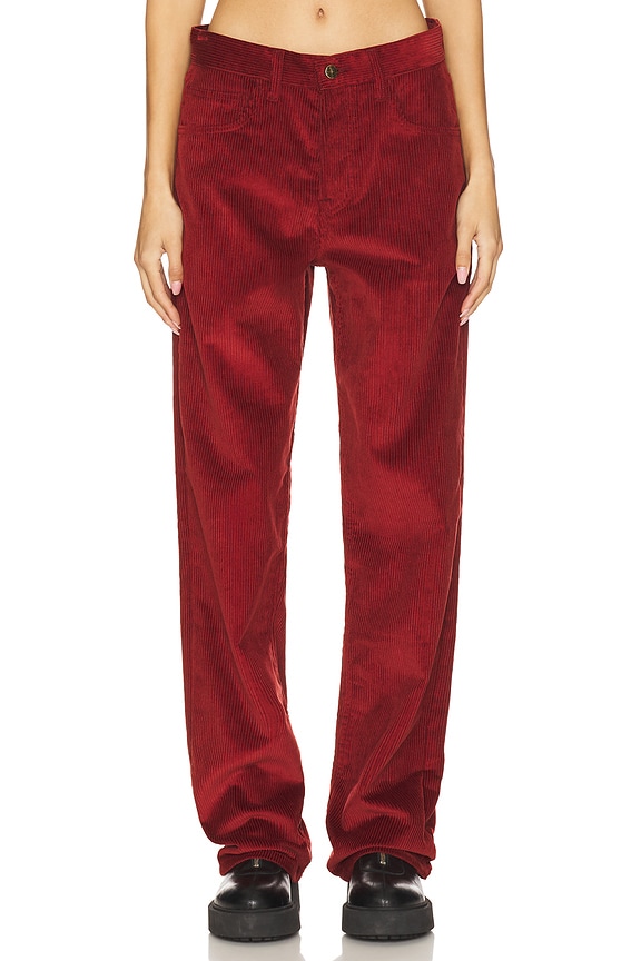 view 1 of 6 BAGGY CORD パンツ in Oxblood