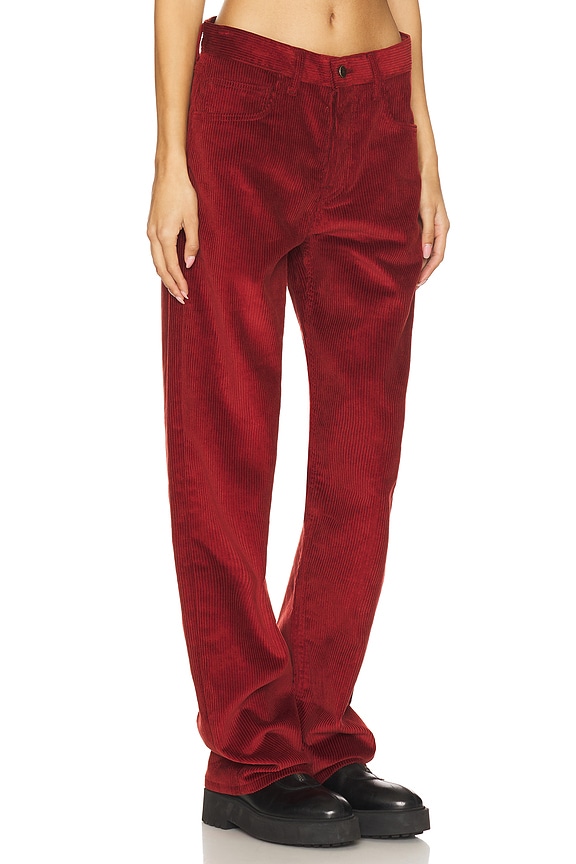 view 2 of 6 BAGGY CORD パンツ in Oxblood