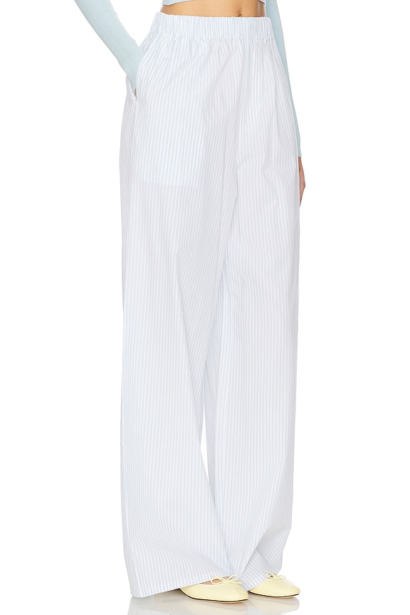 view 2 of 6 x Emma Rose Swift Pant in Ocean Stripe