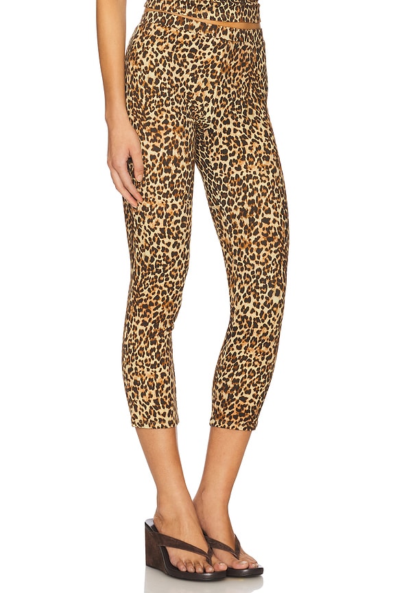 view 2 of 6 Carmen Capri Pant in Leopard