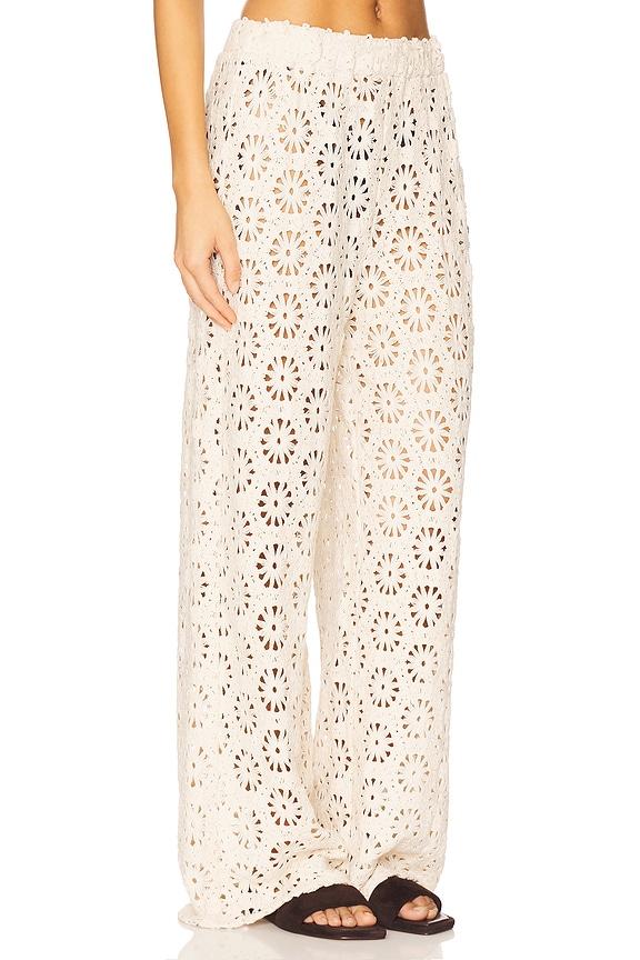 view 2 of 6 PANTALÓN CLAIRE in Cream