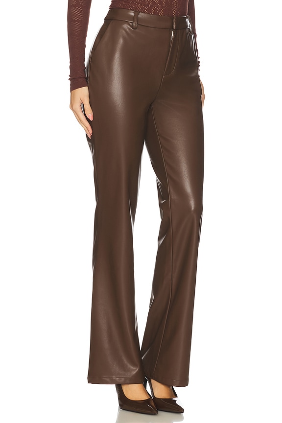view 2 of 6 Delaney Pant in Chocolate Brown