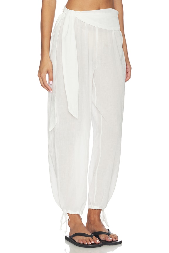 view 2 of 6 Billie Pant in White
