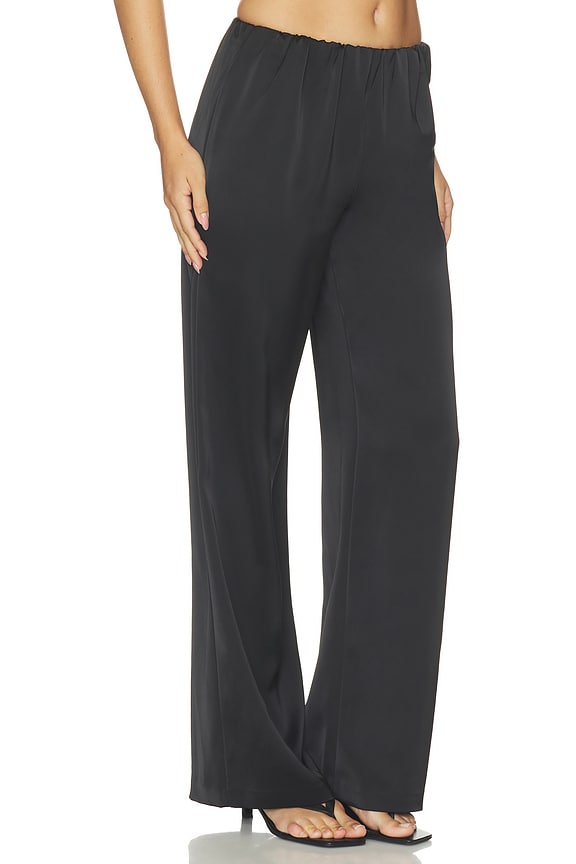 view 2 of 6 PANTALON ALETTE  in Black