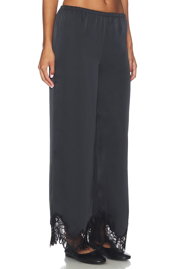 view 2 of 6 PANTALON MARINE in Black