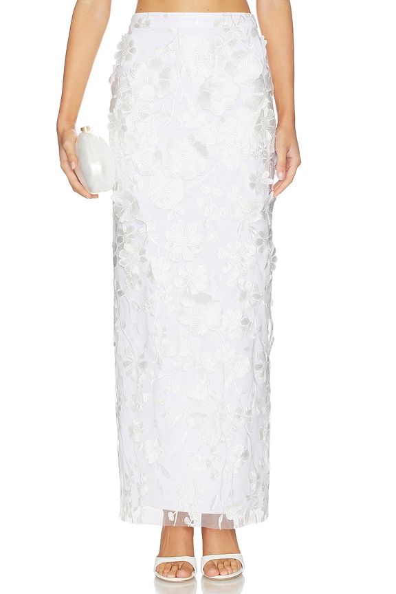 view 1 of 6 FALDA LILIA in White