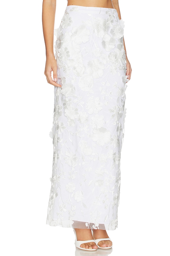 view 2 of 6 FALDA LILIA in White