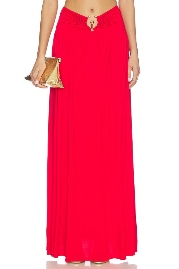 view 1 of 6 FALDA LOTTE in Cherry Red