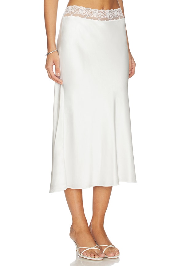 view 2 of 6 FALDA CIERRA in White