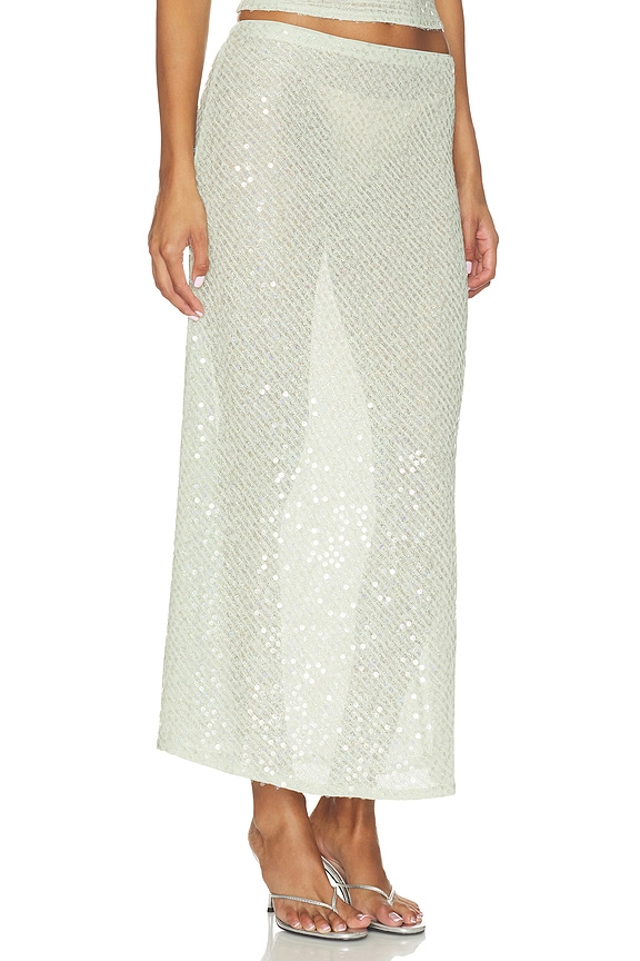 view 2 of 6 JUPE ERIKA in Seafoam Green Sequin