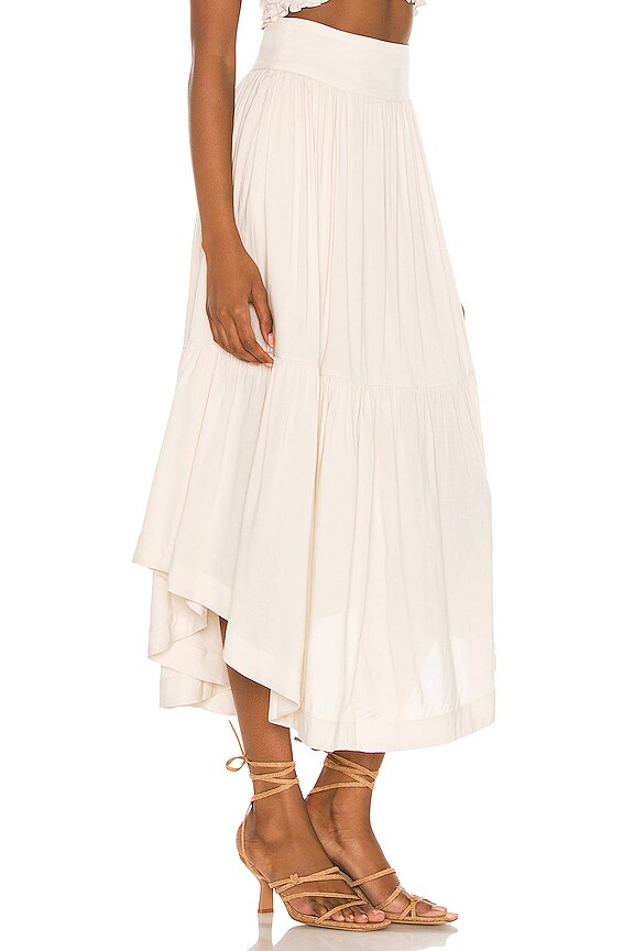 view 2 of 4 Sylvie Skirt in White Sugar