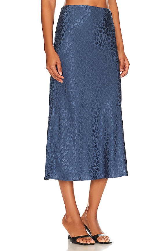 view 2 of 4 ЮБКА МИДИ REGINA in Navy Blue