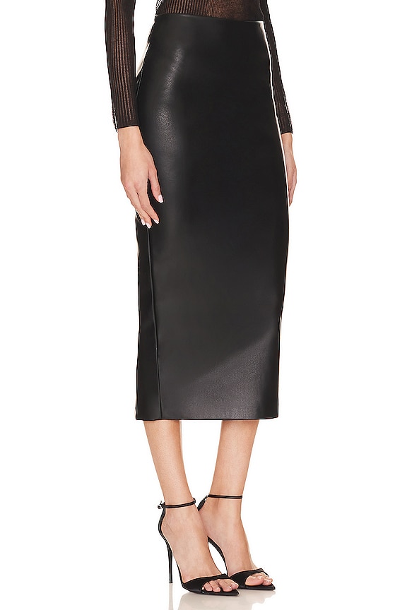 view 2 of 4 FALDA MAXI LUDOVICA in Black