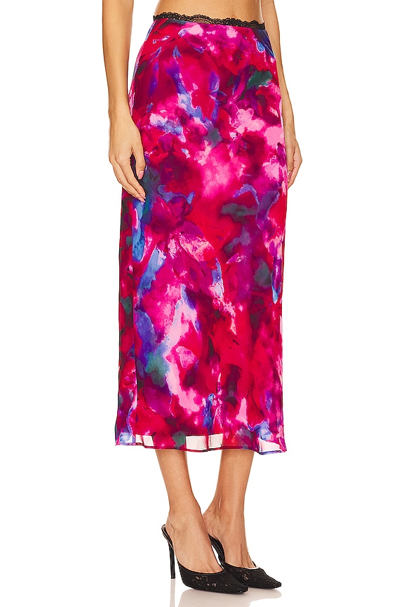 view 2 of 4 PHOENIX マキシスカート in Welling Floral Multi